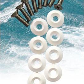 CORE KITES CORE Fin Screw Set and Washers  M6x18 