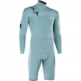 ION Wetsuit Seek Core 3/2 Shorty LS Front Zip men