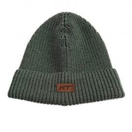 KT Wool Beanie Leather  